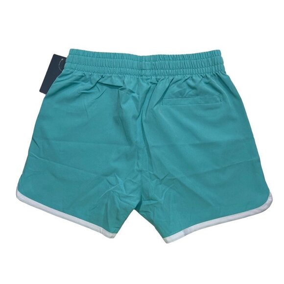 HODO SPORTS Women's Running Workout Shorts Size XS Green‎ Teal Drawstring NWT - Picture 4 of 12